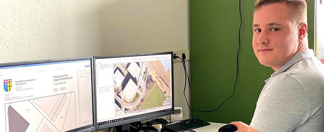 Vermessungstechniker*in oder Geomatiker*in mit anschließendem Studium, 1. Bild